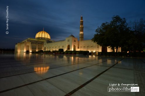 Blue Grandeur, by Sanak Roy Choudhury - Architectural Photography, Photography Awards, Photo of the Day, Award Winning Photography, Online Photography Courses