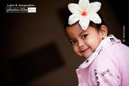 A Cute Smiling Face, by Tanmoy Saha - Portrait Photography, Photography Award, Photo of the Day, Award Winning Photography,  Photography Education