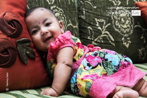 A Cute Smiling Face, by Tanmoy Saha - Portrait Photography, Photography Award, Photo of the Day, Award Winning Photography, Photography Education