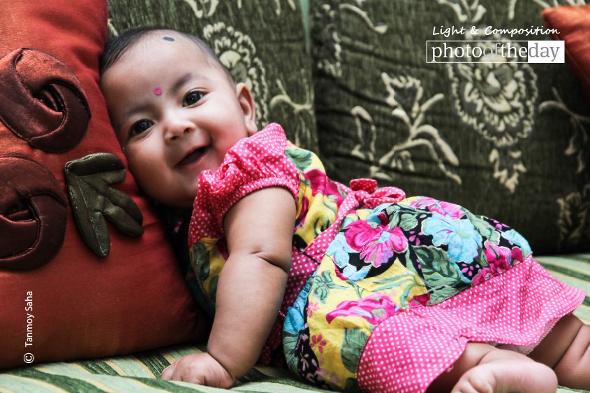 A Cute Smiling Face, by Tanmoy Saha - Portrait Photography, Photography Award, Photo of the Day, Award Winning Photography,  Photography Education