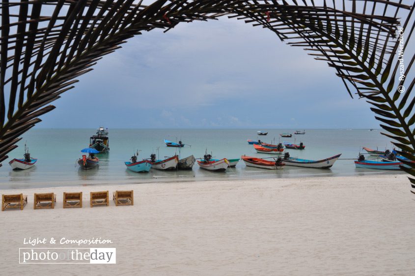 The Full Moon Party Beach - Gate, by Ryszard Wierzbicki The Full Moon Party Beach - Gate, by Ryszard Wierzbicki - Travel Photography, Award Winning Photography, Photo of the Day, Photography Awards, Light & Composition