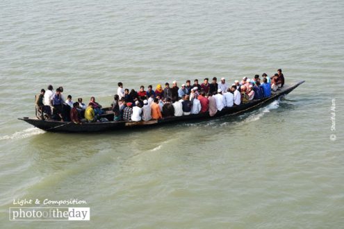 A Journey by Boat, by Shariful Alam - Documentary Photography, Photojournalism, Award Winning Photography, Photography, Photo of the Day