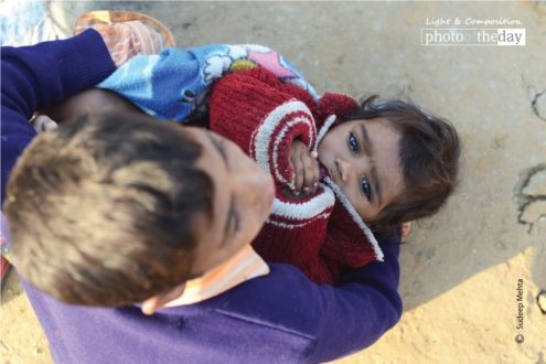 The Little Crying Kid, by Sudeep Mehta - Photojournalism, Candid Photography, Award Winning Photography, Documentary Photography, Light & Composition University