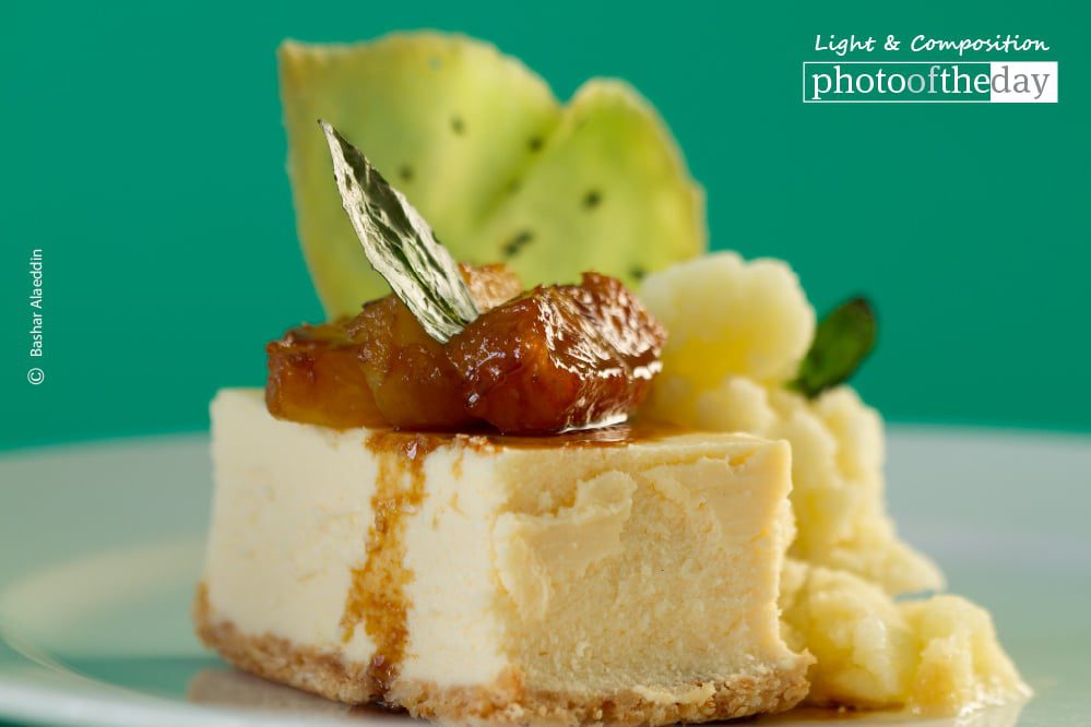 A Work of Cheesecake, by Bashar Alaeddin A Work of Cheesecake, by Bashar Alaeddin - Food Photography, Art Photography, Photography Awards, Photo of the Day, Light & Composition University