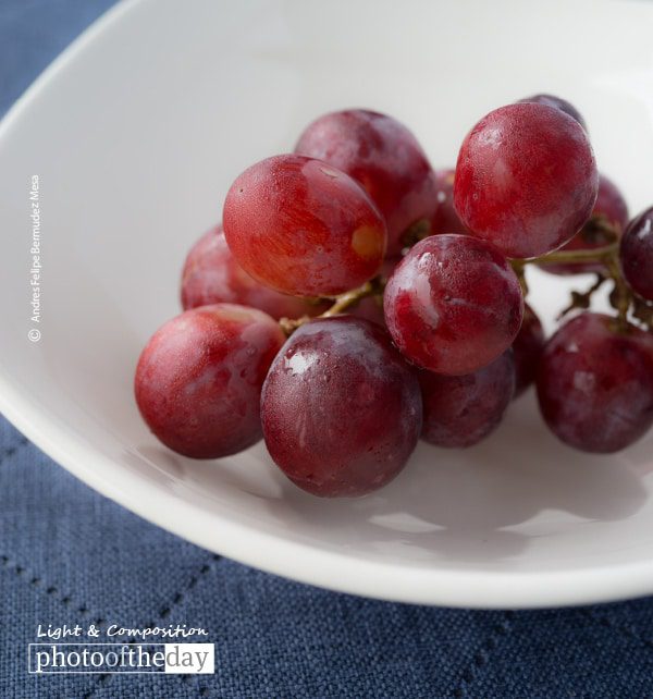 Red Grapes, by Andres Felipe Bermudez Mesa Red Grapes, by Andres Felipe Bermudez Mesa - Food Photography, Photography Awards, Photo of the Day, Art Photography, Online Photography Courses