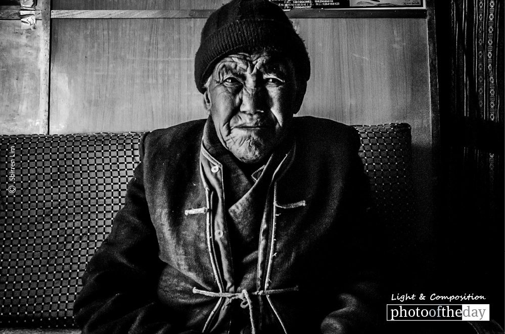 Old Woman of Tibet, by Shirren Lim Old Woman of Tibet, by Shirren Lim - Portrait Photography, Photojournalism, Art Photography, Tibet, Shirren Lim