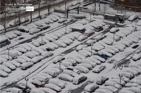 Snow Covered Cars, by Des Brownlie - Photo of the Day, Nature Photography, Award Winning Photography, Photography Awards, Des Brownlie