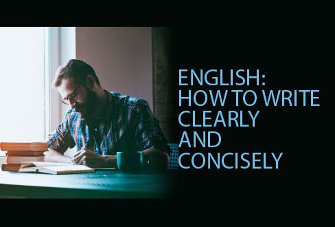English: How to Write Clearly and Concisely - English writing course, online writing course, clear writing, concise writing, writing skills