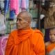 Monks in the Market, by Ryszard Wierzbicki - Travel Photography, Photojournalism, Award Winning Photography, Ryszard Wierzbicki, Photo of the Day