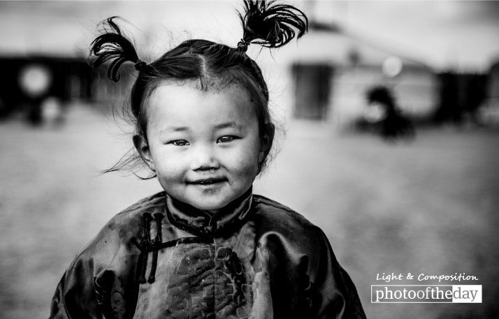 Photo of the Month | 87th Month Two Ponytails, by Shirren Lim - Portrait Photography, Photo of the Day, Award Winning Photography, Photography Education, Online Photography Courses