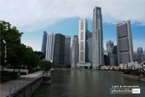 A Flag on Top of a Building, by Siew Bee Lim - Architectural Photography, Photo of the Day, Photography Awards, Online Photography Courses, Siew Bee Lim