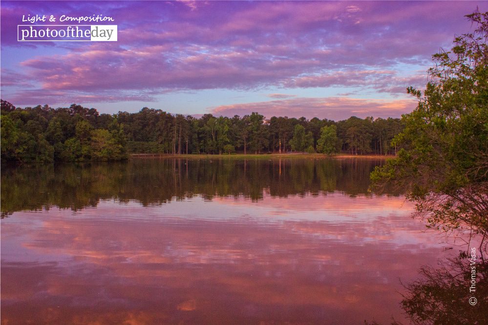The Pink and Purple Sunrise, by Thomas Vasas - Sunrise Photography, Photo of the Day, Award Winning Photography, Landscape Photography, Photography Education