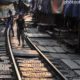 Maeklong Railway Track, by Ryszard Wierzbicki - Photojournalism, Travel Photography, Maeklong Railway Market, Ryszard Wierzbicki, Light & Composition