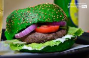Burger in Green, by Rasha Rashad - Food Photography, Photography Awards, Photo of the Day,  Award Winning Photography, Light & Composition University