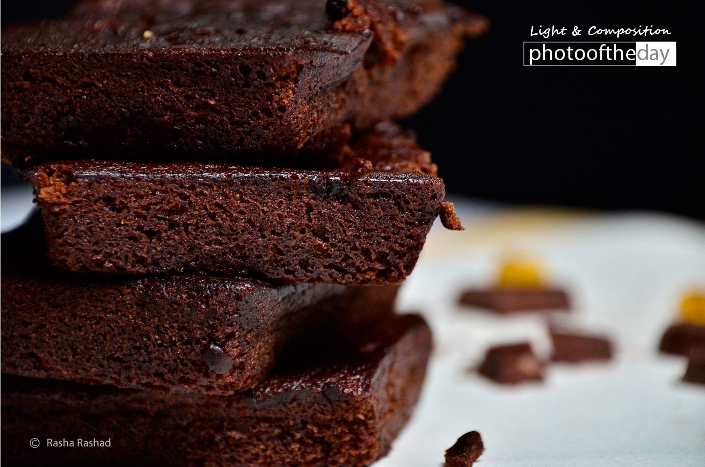Brownies, by Rasha Rashad - Food Photography, Photography Award, Photo of the Day, Rasha Rashad, Food Photography Awards