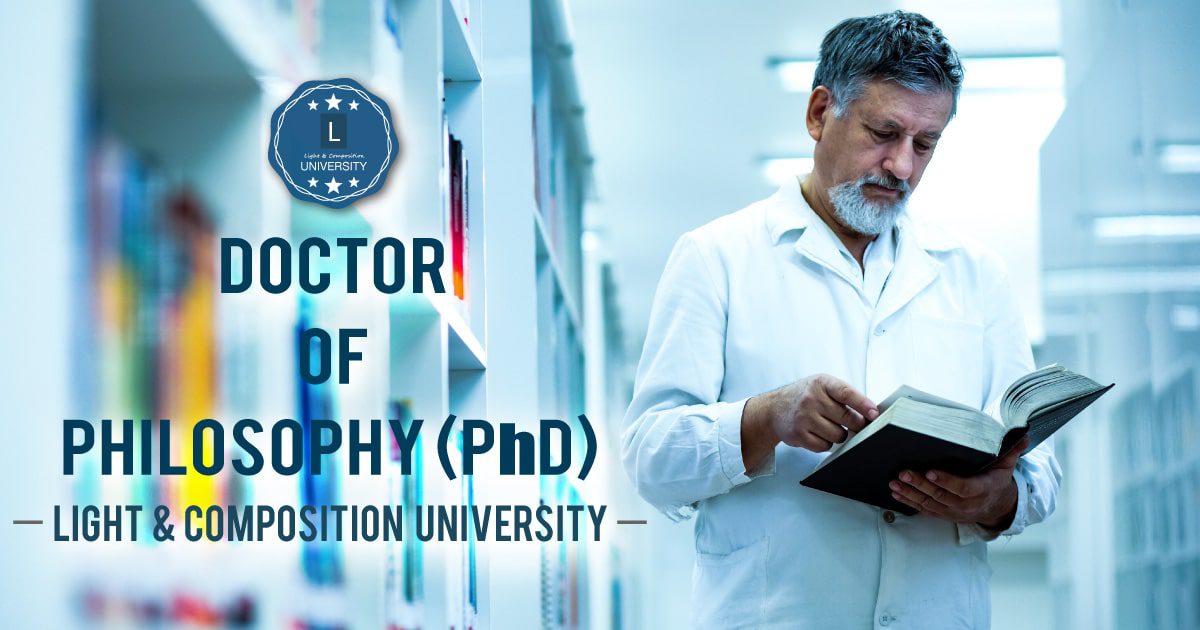 Doctor of Philosophy - PhD Program - PhD Photography, Photography PhD, Art PhD, Doctoral Photography, Online PhD