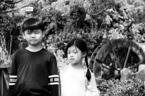 Two Young Travellers by Siew Bee Lim - Portrait Photography, Photo of the Day, Photography Awards,  Online Photography Courses, Award Winning Photography