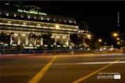 A Front View of Fullerton Building by Siew Bee Lim - Night Photography, Photography Awards, Photo of the Day, Art Photography, Online Photography Courses