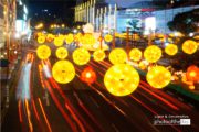 Near China Town Point by Siew Bee Lim - Night Photography, Photography Award, Photo of the Day, Slow Shutter Speed, Motion Blur