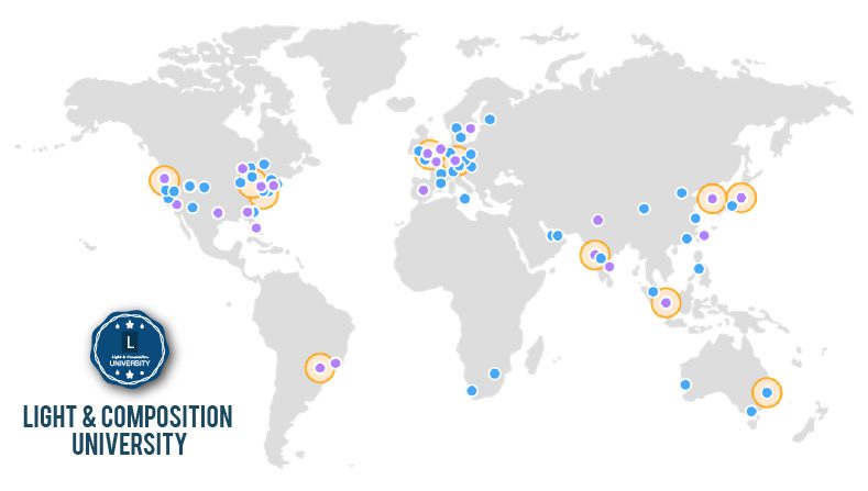 Online Photography Courses, Photography Education, Photography Degrees, Global University, Light & Composition University - University Locations University Locations - Online Photography Courses, Photography Education, Photography Degrees, Global University, Light & Composition University