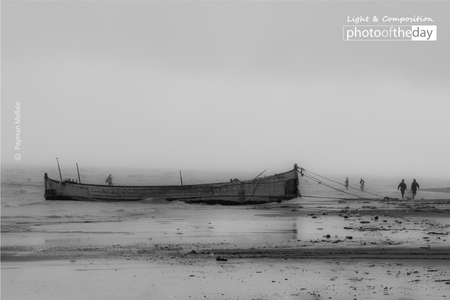 Boat and Fisherman by Payman Mollaie Boat and Fisherman by Payman Mollaie - Documentary Photography, Photo of the Day, Art Photography, Photojournalism, Online Photography Courses