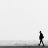 Walking in the Snow by Payman Mollaie - Award-winning photography, Minimalist Photography, Photo of the Day, Photography Awards, Online Photography Courses