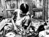 A busy Cobbler by Jabbar Jamil - Photojournalism, Documentary Photography, Award Winning Photography, Photography Awards, Light & Composition University
