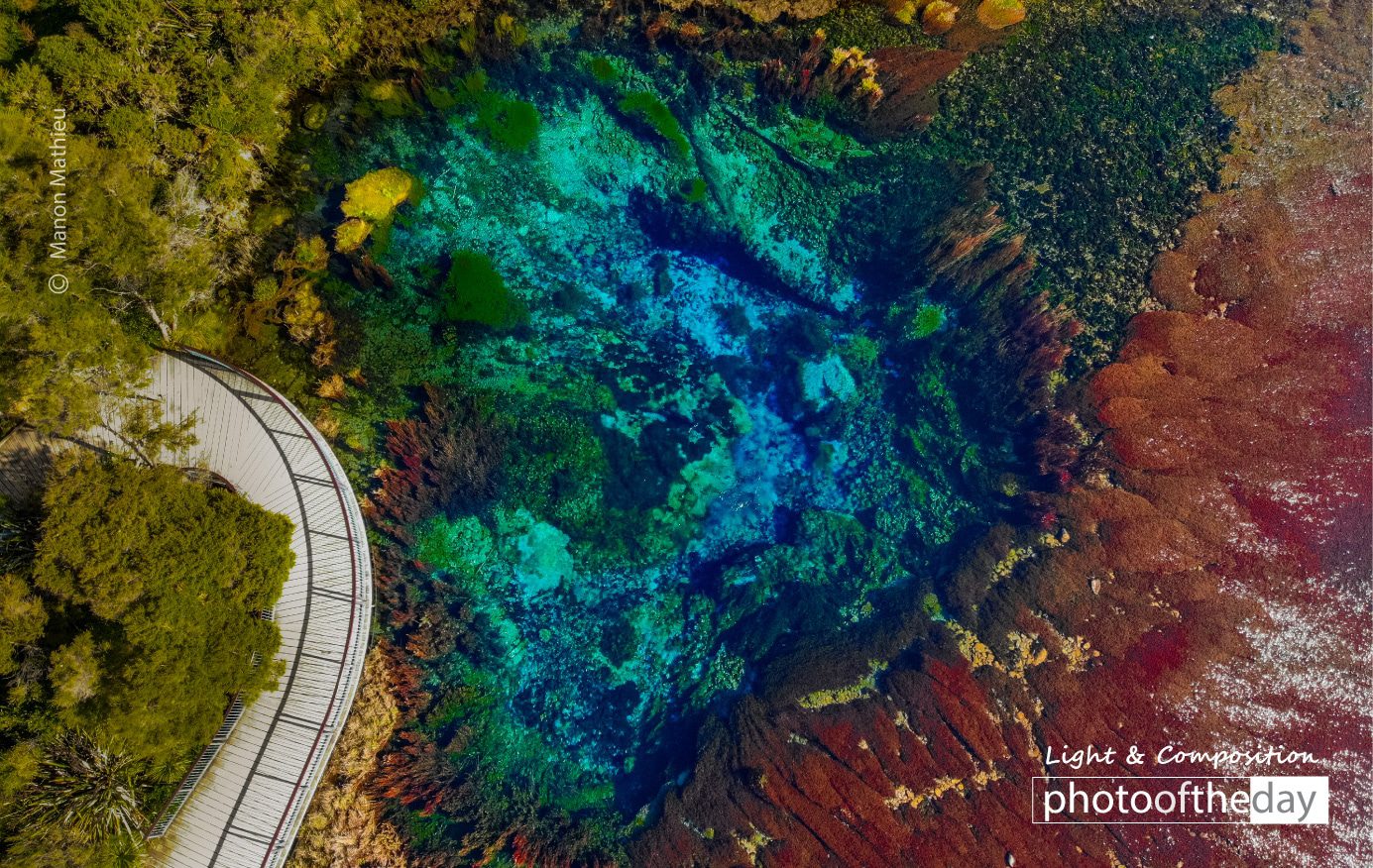 The Purest Water by Manon Mathieu - Aerial Photography, Photo of the Day, Award Winning Photography, Photography Awards, Online Photography Courses