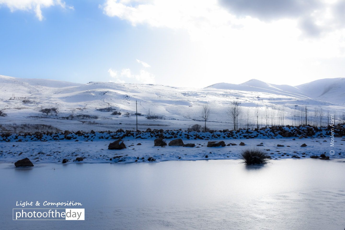 Cold Winter by Moslem Azimi Cold Winter by Moslem Azimi - Nature Photography, Winter Photography, Award Winning Photography, Photo of the Day, Light & Composition University
