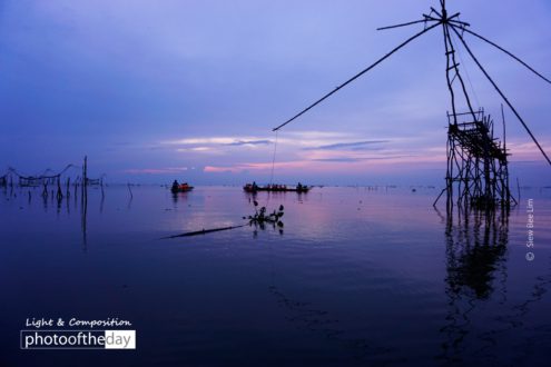 Dawn at Lake Songkhla by Siew Bee Lim - Photo of the Day, Travel Photography,  Award Winning Photography, Sunrise Photography, Landscape Photography