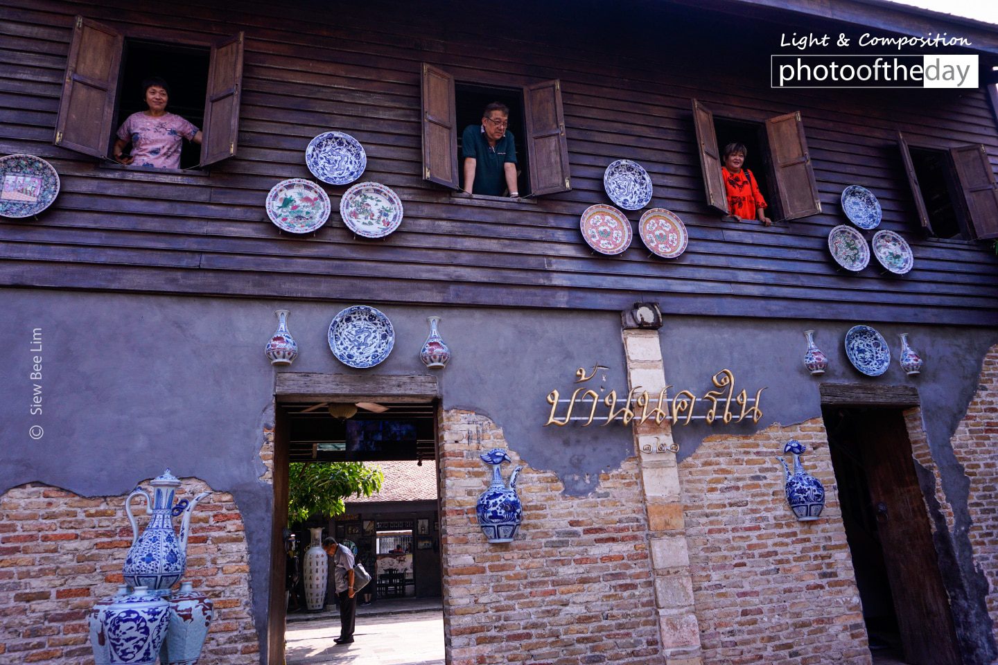 Songkhla Old Town Building Wall by Siew Bee Lim - Photo of the Day, Award-Winning Photography, Travel Photography, Architectural Photography, Songkhla