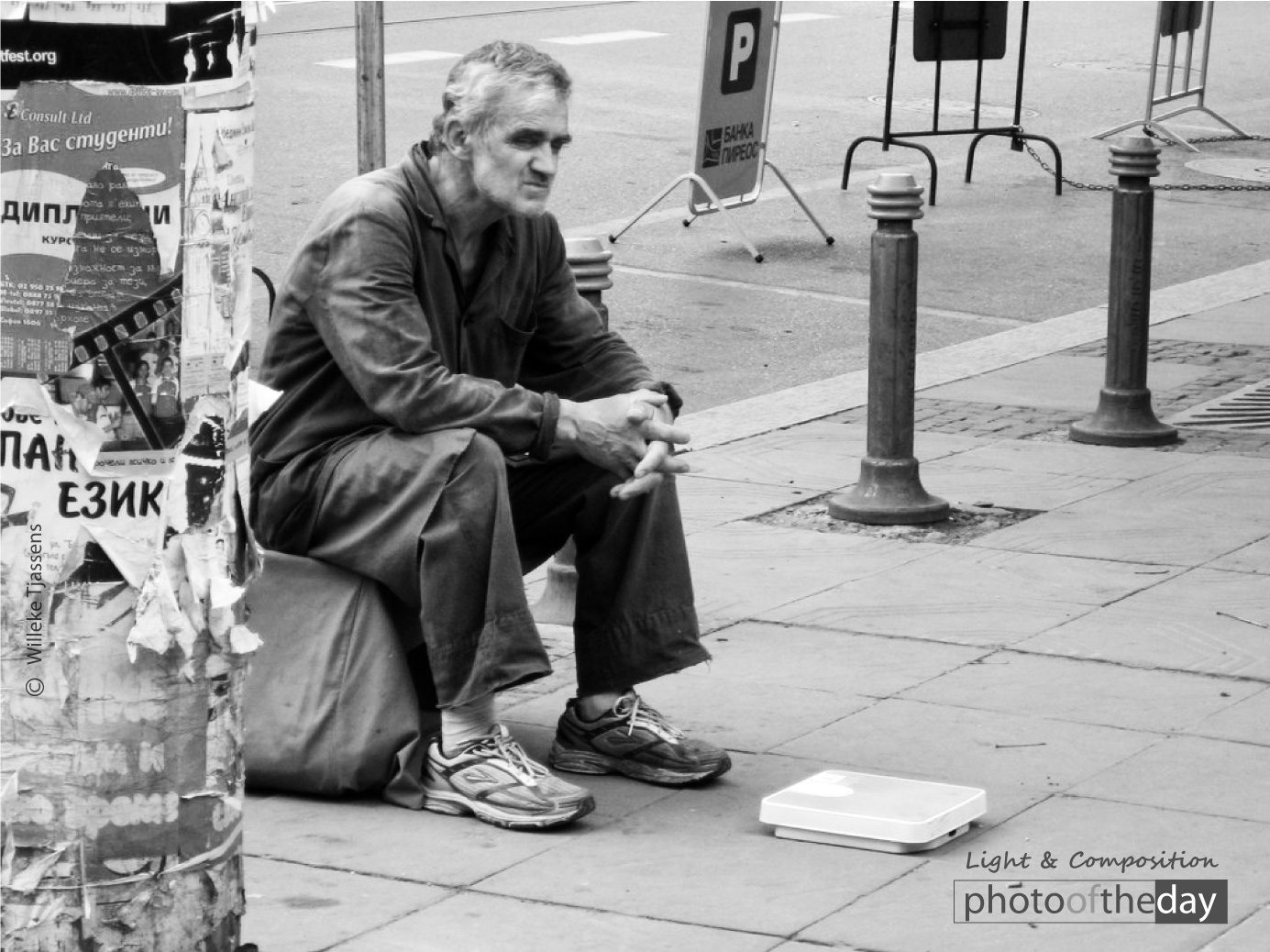 The Man with the Scale by Willeke Tjassens The Man with the Scale by Willeke Tjassens - Portrait Photography, Award Winning Photography, Art Photography, Photo of the Day, Willeke Tjassens