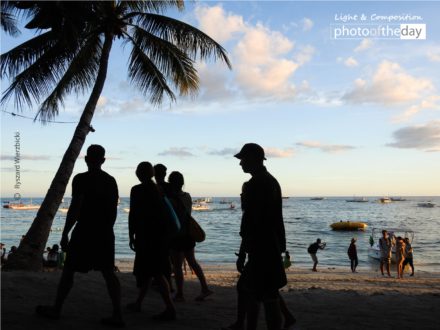 Panglao Beach Walkers by Ryszard Wierzbicki - Travel Photography, Award Winning Photography, Photo of the Day, Ryszard Wierzbicki, Panglao Beach