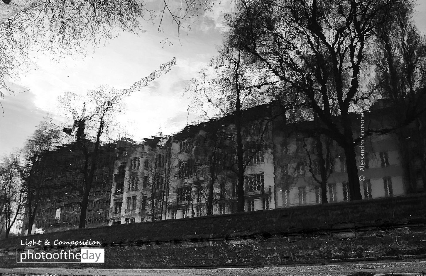 Water Painting of Berlin by Alessandro Scorsone Water Painting of Berlin by Alessandro Scorsone - Photojournalism, Art Photography, Black and White Photography, Photography Awards, Alessandro Scorsone