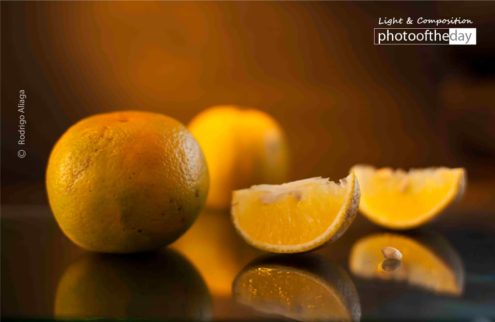 Orange in Orange Mode by Rodrigo Aliaga - Food Photography, Award-Winning Photography, Lighting Techniques, Photography Composition, Art Photography