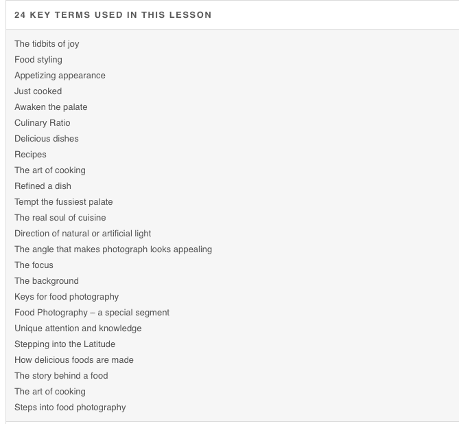 Frequently Asked Questions 24 Key Terms