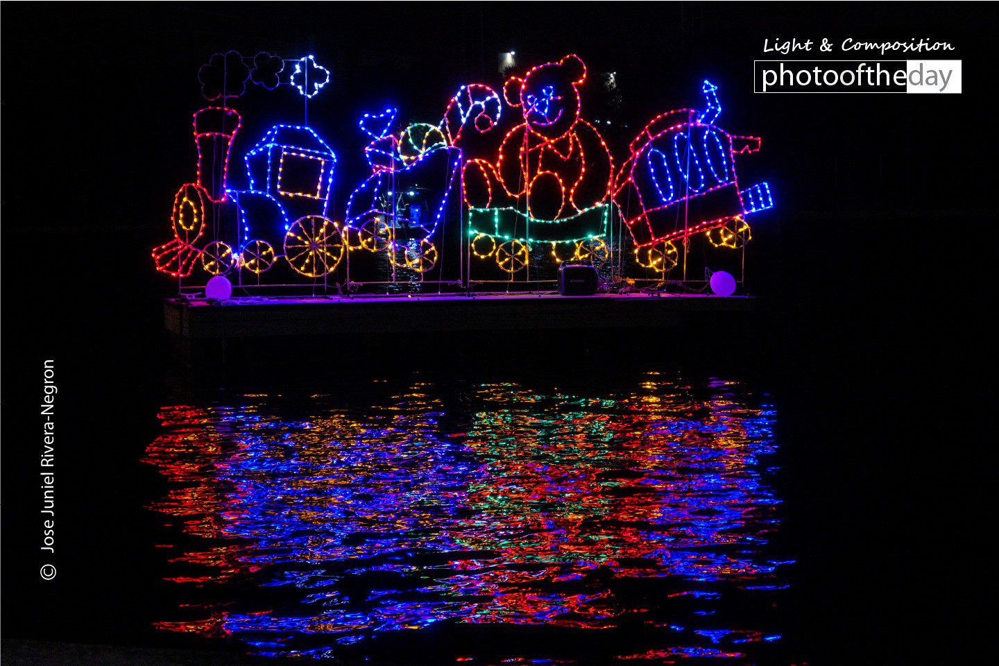 Magical Reflect by Jose Juniel Rivera-Negron - Night Photography, Photography Awards, Photo of the Day, Art Photography, Light Painting