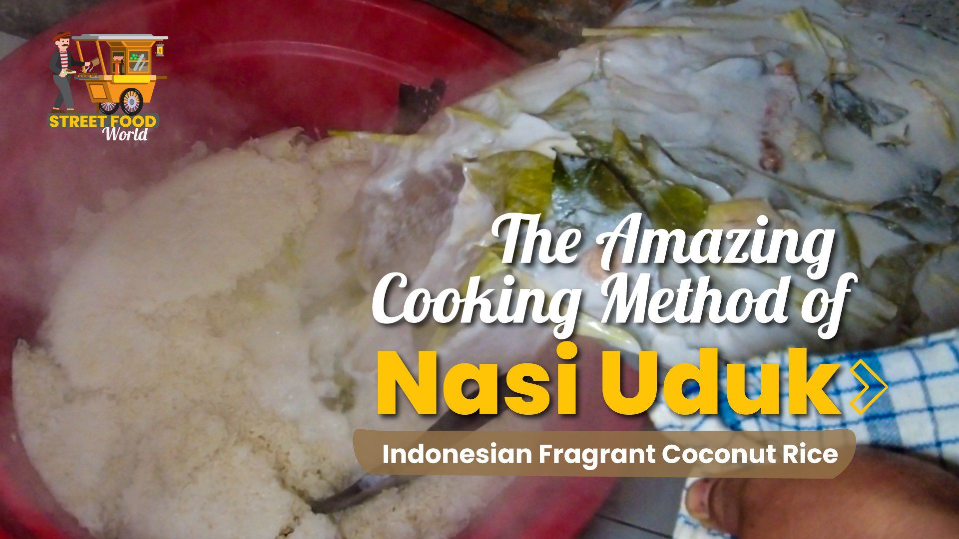 Nasi Uduk Nasi Uduk - Nasi Uduk, Indonesian food, Coconut rice, Betawi cuisine, Indonesian recipe