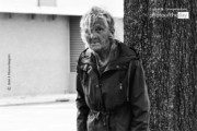 An Ederly Homeless Woman by Jose Juniel Rivera-Negron - Photojournalism, Street Photography, Documentary Photography, Photo of the Day, Art Photography