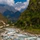 The Valley River and the Cloud-Shrouded Peak - landscape photography techniques, nature photography guide, photography composition, visual storytelling photography, photography education, professional photo guides