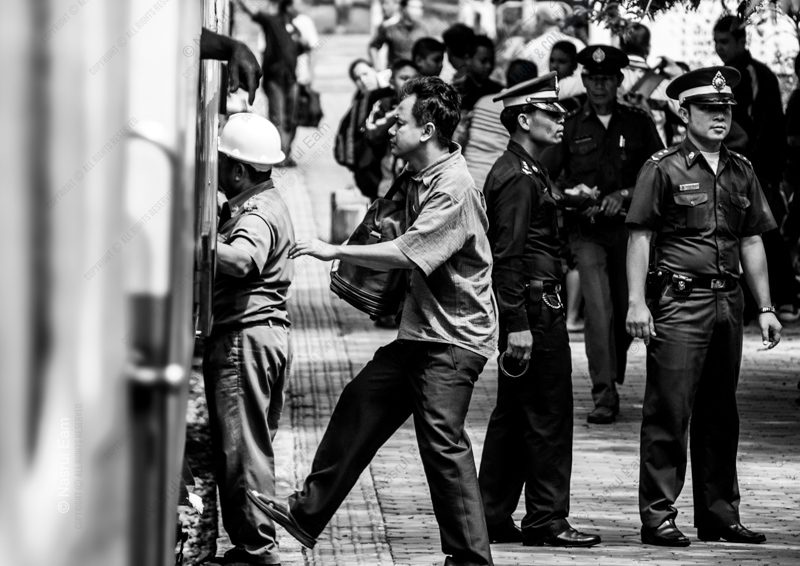 The Guarded Passage at the Station The Guarded Passage at the Station - Fine Art Photography Prints, Limited Edition Photography, Giclée Prints, Documentary Photography, Photography Art Investment
