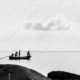Three Fishermen on a Silver Sea Three Fishermen on a Silver Sea - Fine Art Photography Print, Limited Edition Photography, Giclée Print, Monochrome Photography, Seascape Photography