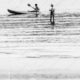 The Kayaker and the Wader The Kayaker and the Wader - Fine Art Photography Print, Limited Edition Photography, Giclée Print, Black and White Photography, Art Photography for Sale