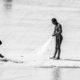 Two Fishermen on the Shoreline - Fine Art Photography Print, Limited Edition Photography, Luxury Photography Art, Black and White Photography, Documentary Photography