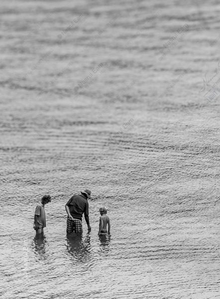 A Simple Family Outing A Simple Family Outing - Fine Art Photography Print, Limited Edition Photography, Museum-Quality Artwork, Black and White Photography, Art Photography for Collectors