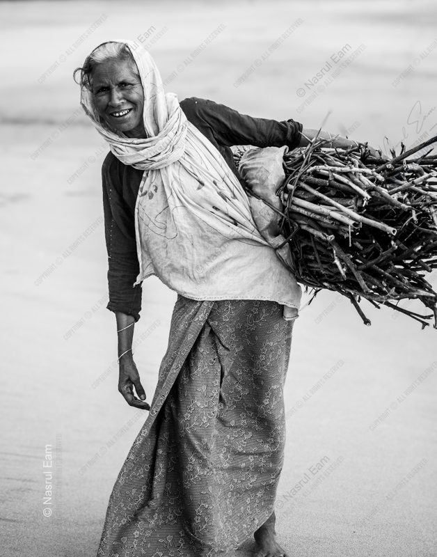 Coastal Laborer's Enduring Smile