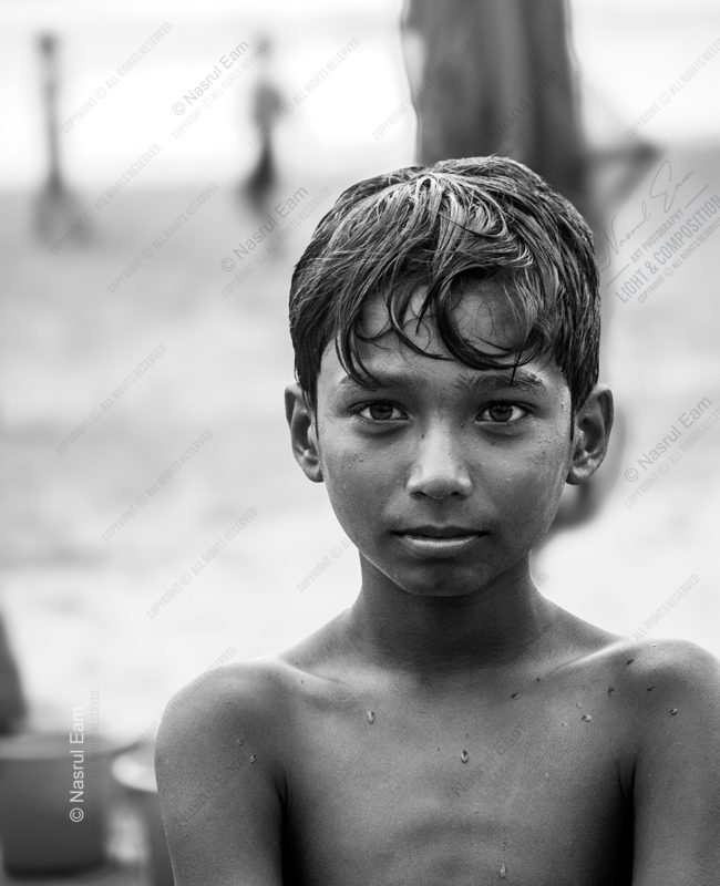 Gaze of Resilience: A Portrait of Quiet Strength