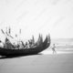 Fishermen with Their Boats at the Sea's Edge - Fine Art Photography Print, Limited Edition Photography, Monochrome Photography,  Art Photography, Nasrul Eam