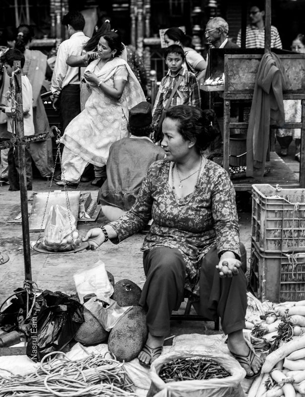 The Jackfruit and Chili Seller