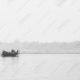 A River Crossing in the Haze - Fine Art Photography Prints, Limited Edition Photography, Luxury Photography Art, Monochrome Photography,  Art Photography Prints